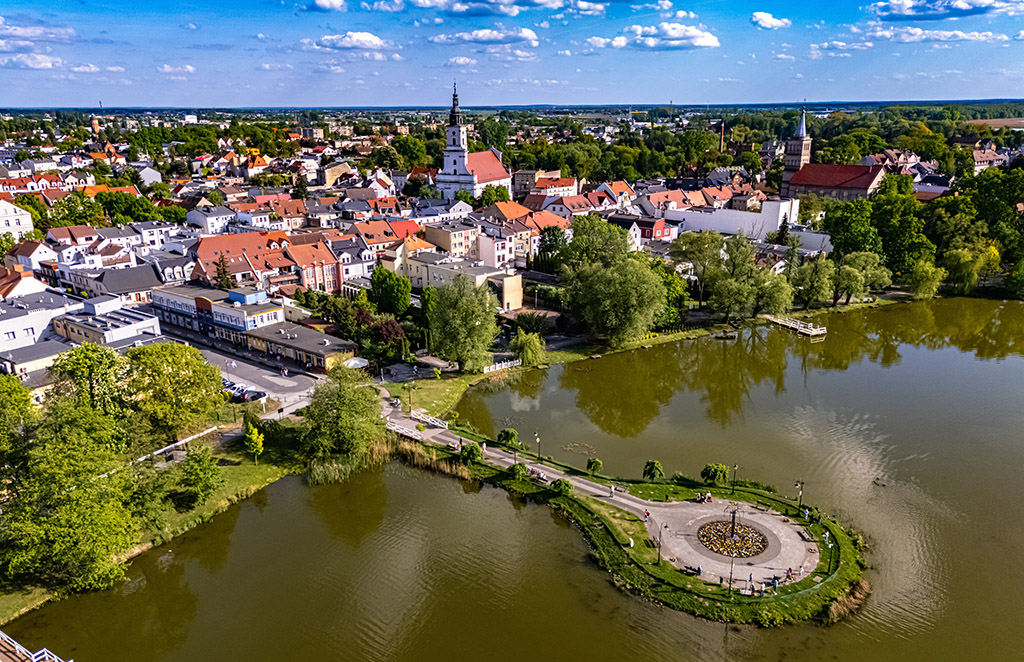 Grafika przedstawiająca Wolsztyn