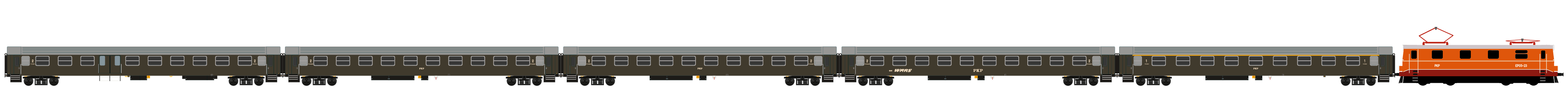 Skład pociągu IC Niespieszny