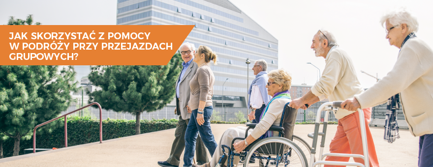 Jak skorzystać z pomocy w podróży przy przejazdach grupowych