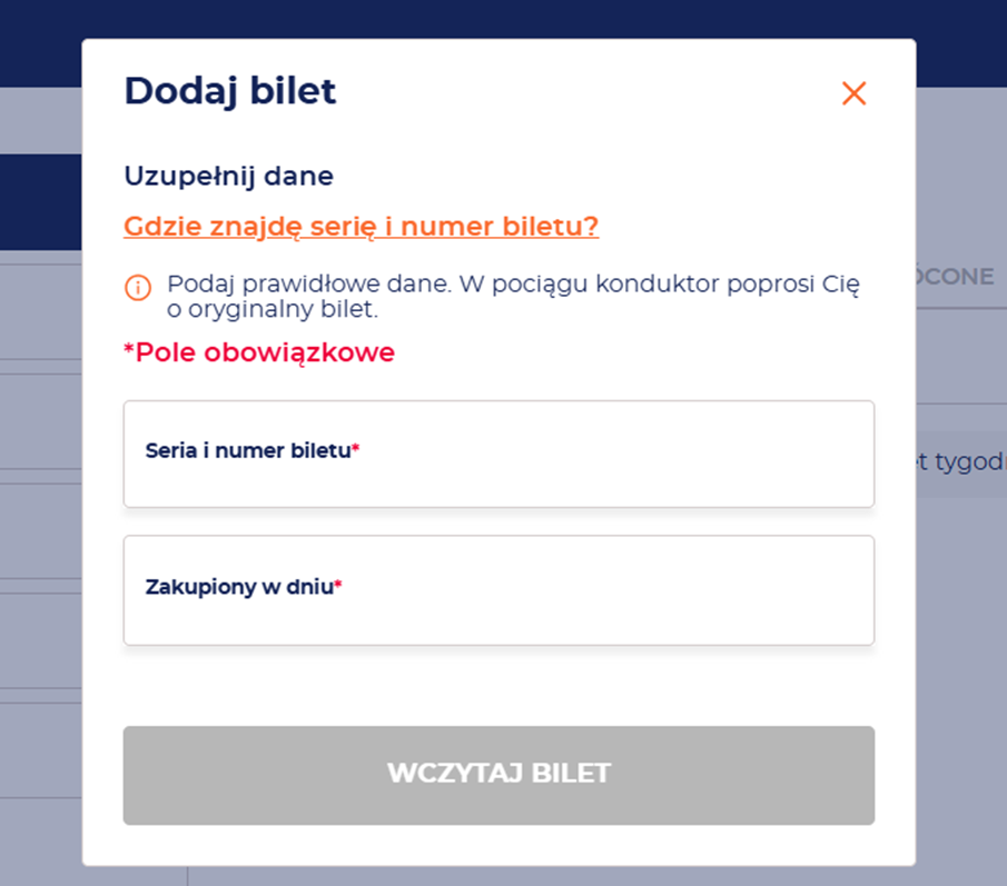 Grafika uzupełniająca do treści opisującej sposób rezerwacji biletów